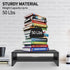 Zimilar Monitor Stand Riser, 2 Tiers Laptop Computer Riser for PC Screen, Wooden Storage Organizer