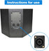 speakon Connector, Speaker Jack Twist Lock 4 Pole Square, Compatible with Speakon NL4MP, NL4MPR, NL4FC (8 Packs Black)