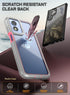 Poetic Guardian Case for Motorola Moto G Play 4G (2024), 20 FT Mil-Grade Drop Tested, Full-Body Hybrid Pink/Clear
