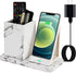 Wireless Charger with Desk Organizer, Charging Station for iPhone 14/14 Pro/13/12/11/Samsung Galaxy S23/S22/S21/S20