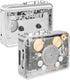 Portable Clear Stereo Auto Reverse Cassette PlayerConvert Tapes to MP3 Format via