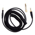 Smays ATH-M50x Cable - Coiled AUX Cord Replacement for Audio-Technica ATH-M40x, ATH-M70x Headphones, 4ft to 10ft