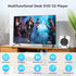 Ceihoit 1080P Mini CD DVD Player for TV Bluetooth CD/DVD Player with HDMI AV Cables, Built-in Speakers, USB & AUX