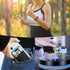 2Pack Cell Phone Card Holder, Silicone Double Pocket Stick on Credit Card Wallet for Back of Phone Case-Black,Navy Blue