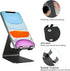 Cell Phone Stand, Desk Phone Holder Cradle Dock for All 4-8inch Phones, T1 Black