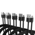 Micro USB Cable 5-Pack, Fast Charging Data Transfer Android USB Cord, Compatible with Kindle Fire HD, Galaxy S6, Note 5