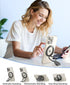 SUPERONE 17/16/15/14/13/12 Upgraded Ultra-Thin Magnetic Phone Grip for MagSafe Ring Holder, Removable Gym Dual-Sided