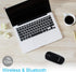FENIFOX Slim Mini Bluetooth Mouse - Whisper-Quiet Portable Wireless Mice, Rechargeable, Compatible with Laptop, PC,