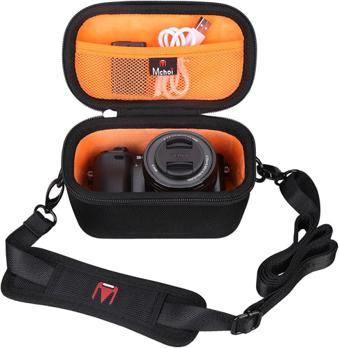 a6000/a6400/a6600/a6100/a5100 Mchoi Hard EVA Travel Case for Sony Alpha Mirrorless Digital Camera, Case Only, New