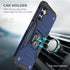 Galaxy A25 5G Case, Military Grade Built-in Kickstand with Holster Armor Heavy Duty Shockproof Cover for Samsung Galaxy