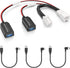 GPS Dash Cam Power Adapter, 10Pin Type B Connector Charger Cable for Select Toyota, Lexus, Subaru