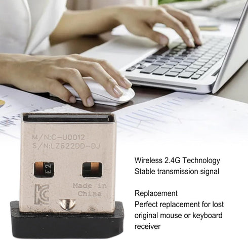 USB Receiver for M590 M720 M570 MX Series Mouse, 2.4G USB Dongle Adapter for K230 K270 K375S K400PLUS K780