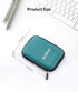 ORICO Hard Drive Case, 2.5 inch External Storage Bag, Waterproof Shockproof for Organizing HDD and Electronic
