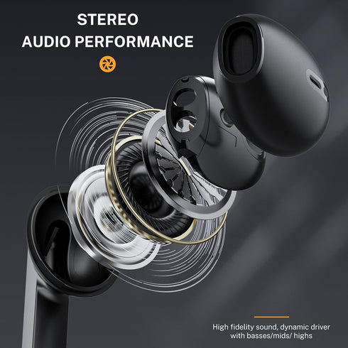 USB C Headphones for iPhone 15/15 Pro/15 Pro Max & Galaxy S24 Ultra - Wired Earbuds with Microphone & Noise Isolation.