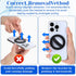 Hpmjz Magnetic Silicone Ring Grip Phone Holder Rotating Finger Loop Ring Grips Holder Soft Portable Magnetic Phones