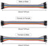 XIITIA 6pcs 0.96 inch I2C SSD1306 128x64 30pin OLED IIC Display Module LCD Screen Driver with Dupont Cables for Arduino