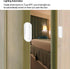 WiFi Door Sensor, Tuya Smart Wireless Window Sensor, Real-time Alarm, Compatible with Alexa Google Assistant