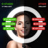 Ring Light with Stand and Phone Holder, 10'' LED Selfie Ring Light with Tripod for Video Recording and Makeup