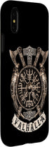 iPhone X/XS Case with Viking Vegvisir Valhalla Norse Mythology Design