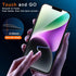 Ferilinso Privacy Screen Protector for iPhone 13/14 - 2 Pack, 9H Anti-Spy Tempered Glass & Camera Lens Protectors.