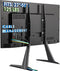 Hemudu Universal Table Top TV Stand Base TV Legs with Height Adjustment fits