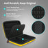 Bright Yellow Hard Shell Electronic Organizer Carrying Case, Large Storage for Hard Drive, Phone, Power Bank - Zipper
