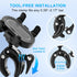 EVEMANT 360 Stroller Phone Holder, Universal Handlebar Phone Mount with Rotation for Golf Cart, Shopping Cart, Spin