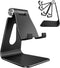 CreaDream Adjustable Aluminum Desktop Cell Phone Stand, Dock, Holder Compatible with iPhone Xs Max Xr 8 7 6 6s Plus SE