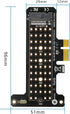 GELRHONR M.2 NVME SSD to PCIe X1 Host Controller Expansion Card, Supports 2280, 2260, 2242, 2230 Solid State Drives