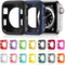 16 Pieces Soft TPU Protective Watch Case Anti-Scratch Silicone Protector for Smartwatch Series (40 mm)