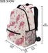 Krafig Backpacks Backpack Daypack Cartoon Retro Shrimps Dots Boys Girls Kids School Bookbag, School Bag Travel
