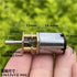 ILQMEHV 1pc 030 13mm 3V 6V 9V 12V 280RPM Mini Gear Motor Micro Full Metal Gearbox Reducer Sow Speed Large DIY Toy Robot