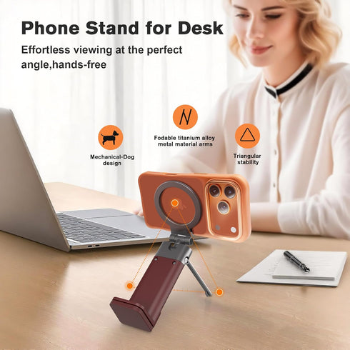 SOGUE Plane,N55*40 Desk,360 for MagSafe Airplane Phone Holder Mount Travel Essentials for Pro Magnetic Phone Stand
