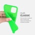 kwmobile Case for Apple iPhone 12 / iPhone 12 Pro - Soft Slim Protective TPU Silicone Cover - Neon Green