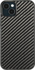 molzar Grip Series Case for iPhone 14 Plus, Real Weave Carbon Fiber, Built-in Metal Plate, Wireless Charging