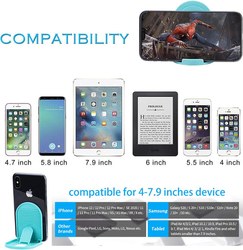 Cell Phone Stand, 6pack Portable Foldable Desktop Holder Adjustable Universal Multi-Angle Cradle for Desk Tablet iPad