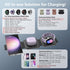 Travel Charger for Samsung Multi Devices, Foldable 3 in 1 Wireless Charging Station for Galaxy S24Ultra/S23/S22