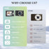 DSOEKEU 4K Lens,48MP 16X Digital Camera for Photography with Front and Rear Autofocus Vlogging Camera
