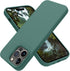 OTOFLY iPhone 14 Pro Case, Silicone Shockproof Slim Thin Phone Case, 6.1 inch, Pine Green