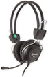 Stereo Wired PC Gaming Headset, On Ear with Flexible Boom Mic, 3.5mm Audio Jack Plug
