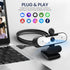 MTORED 1080P USB HD Video Webcam and Wide Angle Camera with Built-in Microphone and Rotatable Tripod,for Laptop