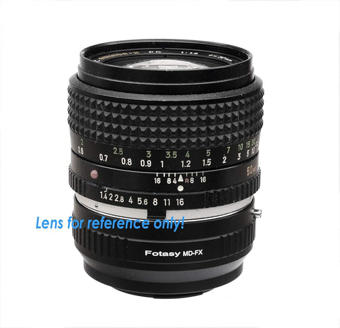 Fotasy Minolta MD Lens to Fuji X Adapter - Compatible with Fujifilm X-Mount Cameras