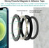 Magnetic Mag-Safe Car Wall Mount for iPhone 12/13/Pro/Pro Max - 2 Pack Magnet