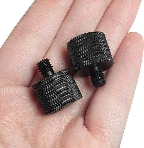 2PCS Gimbal Camera Tripod Conversion Screw 1/4 Female to M6 Male Adapter for SLR Configurations