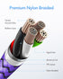 etguuds 10ft USB C to USB C Cable 2-Pack, 60W Fast Charging Cord for iPhone 15 Pro Max/Plus, Macbook/iPad, Samsung