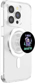PopSockets PopGrip for MagSafe - I Have Anxietea - Cute Kawaii Grim Reaper With Tea