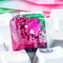 GIKZO R1 1U Pink Butterfly Artisan Keycap Enchanted Forest SA Profile Custom Keycaps ESC Handmade Gaming Resin Key Cap