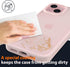 Designed for iPhone 15 Case, 4FT Military Grade Drop Protection, Translucent Matte Hard Back with Soft Edge Airbag