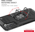 YmhxcY for Galaxy S21 5G Case with 3D Curved Screen Protector, Armor Grade Case with Rotating Holder (Black)