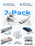 2 Pack 17/16/15, S25/S24/S23 A15/A14, 9/8, 4FT LISEN Coiled USB C Cable, for Android Auto & CarPlay Cable, Short USB A